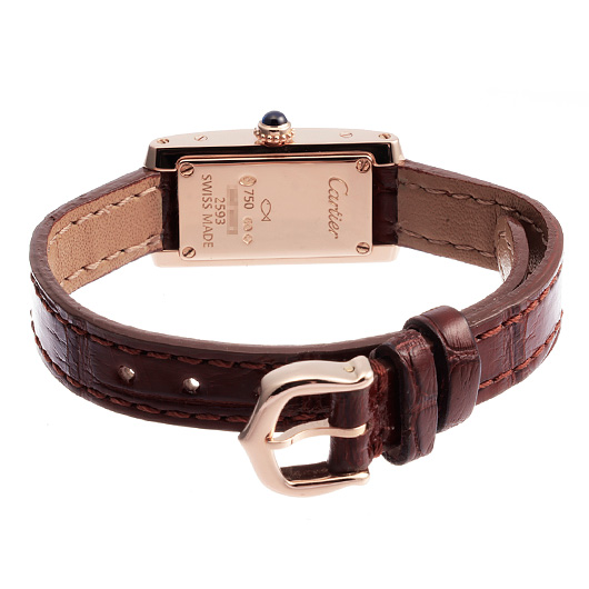 カルティエ タンクアロンジェ ラニエール W1537338 シルバー 中古 サブカット 2枚目