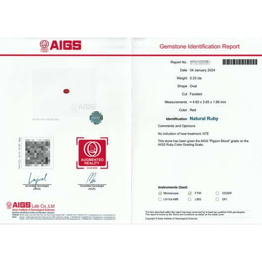 ノーブランド ルビー リング 41006353 ピンクゴールド/レッド 新品 サブカット 2枚目