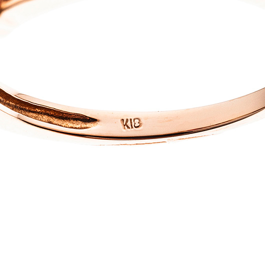 ノーブランド ルビー リング 41006353 ピンクゴールド/レッド 新品 サブカット 3枚目