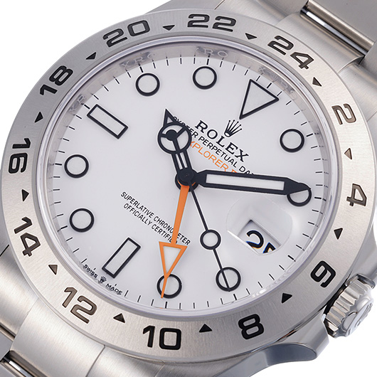 ロレックス エクスプローラーⅡ 226570 ホワイト 中古 サブカット 1枚目