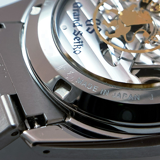 セイコー グランドセイコー ヘリテージ コレクション SBGA413 ピンク 中古 サブカット 3枚目