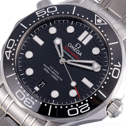 オメガ シーマスター ダイバー 300M コーアクシャル マスタークロノメーター 210.30.42.20.01.001 ブラック 中古 サブカット 1枚目