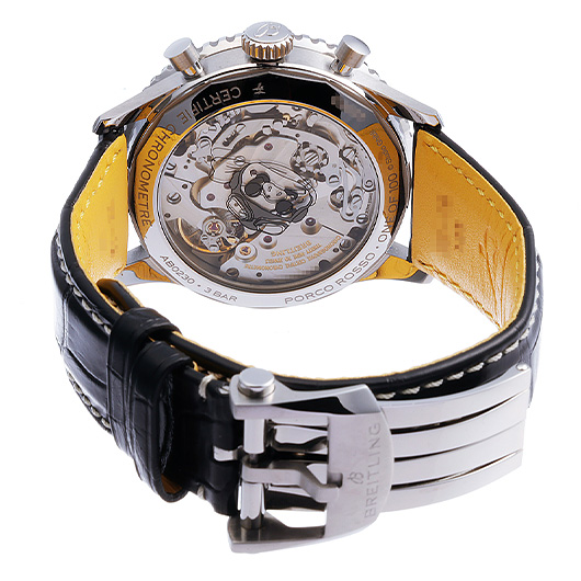 ブライトリング ナビタイマーB02 クロノグラフ コスモノート ポルコロッソ AB02302A1B1P1 ブラック 中古 サブカット 2枚目