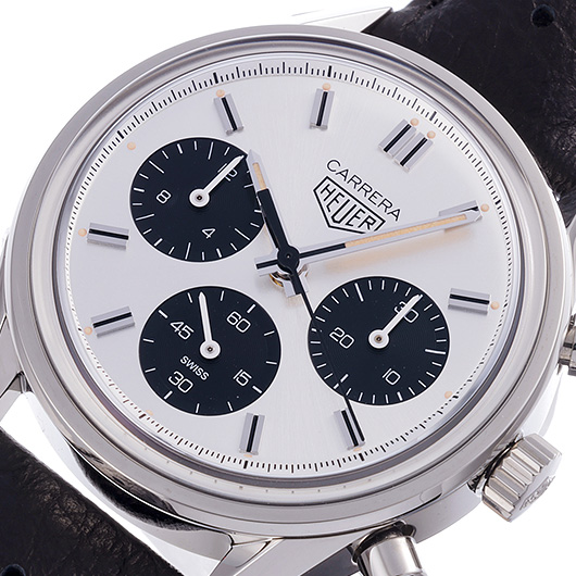 タグ・ホイヤー カレラ 60イヤーズ アニバーサリー CBK221H.FC8317 シルバー/ブラック 新品 サブカット 1枚目
