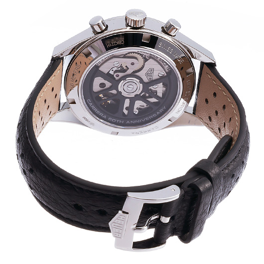 タグ・ホイヤー カレラ 60イヤーズ アニバーサリー CBK221H.FC8317 シルバー/ブラック 新品 サブカット 2枚目