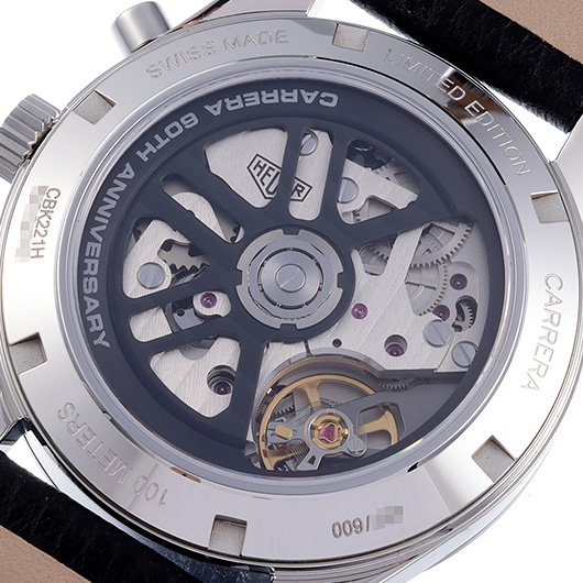 タグ・ホイヤー カレラ 60イヤーズ アニバーサリー CBK221H.FC8317 シルバー/ブラック 新品 サブカット 3枚目