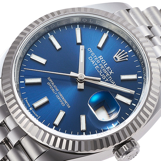 ロレックス デイトジャスト 126234 ブルー 中古 サブカット 1枚目