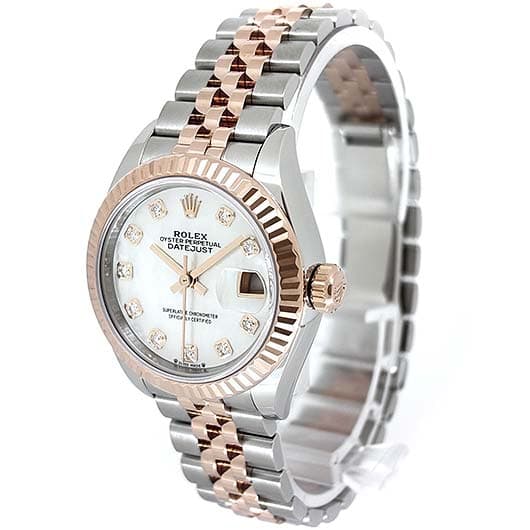 ロレックス デイトジャスト 28 279171NG ホワイト 中古 サブカット 1枚目
