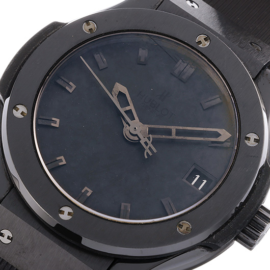 ウブロ クラシック フュージョン オールブラック 581.CM.1110.RX ブラック 中古 サブカット 1枚目