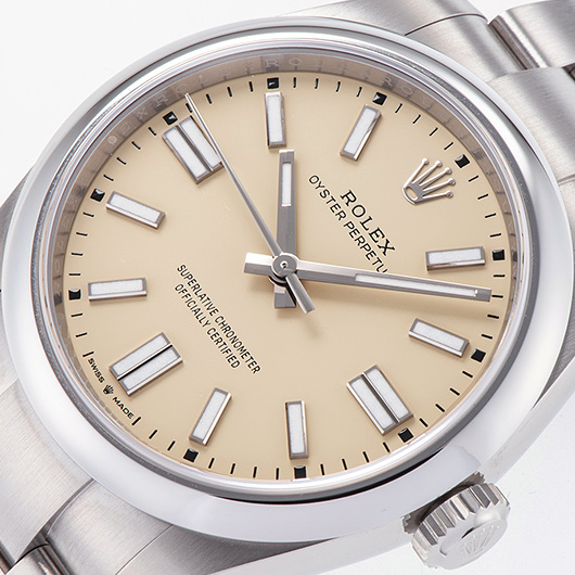 ロレックス オイスター パーペチュアル41 134300 ベージュ 新品 サブカット 1枚目