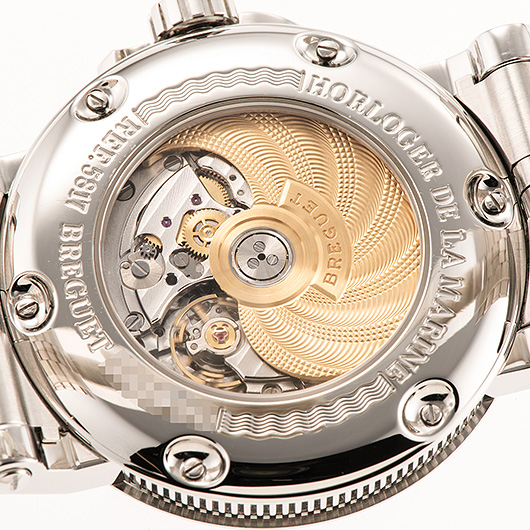 ブレゲ マリーンⅡ ラージデイト 5817ST/92/SVO ブラック 中古 サブカット 3枚目