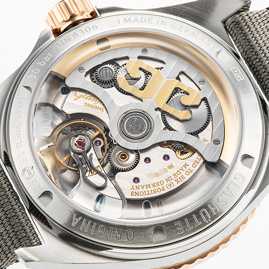 グラスヒュッテオリジナル シー Q パノラマデイト 1-36-13-04-91-34 グレー 未使用品 サブカット 3枚目