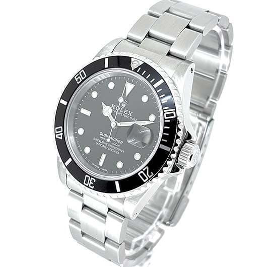 ロレックス サブマリーナ デイト 16610 ブラック 中古 サブカット 1枚目