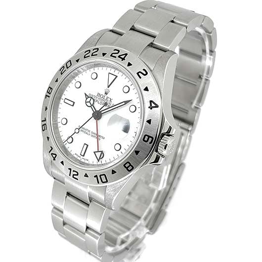 ロレックス エクスプローラーⅡ 16570 ホワイト 中古 サブカット 1枚目