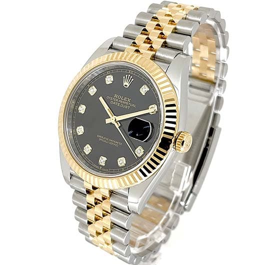 ロレックス デイトジャスト41 126333G ブラック 中古 サブカット 1枚目