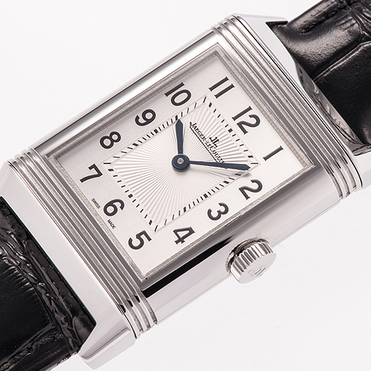 ジャガー・ルクルト レベルソ クラシック ミディアム デュエット Q2588422 シルバー 中古 サブカット 1枚目