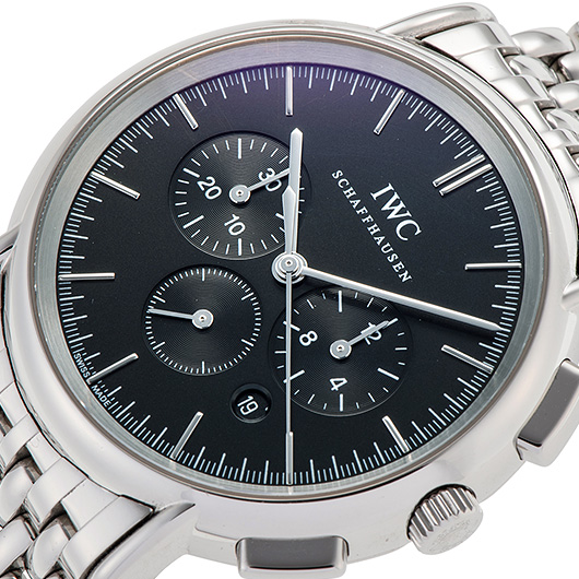 IWC ポートフィノ クロノグラフ IW372406 ブラック 中古 サブカット 1枚目