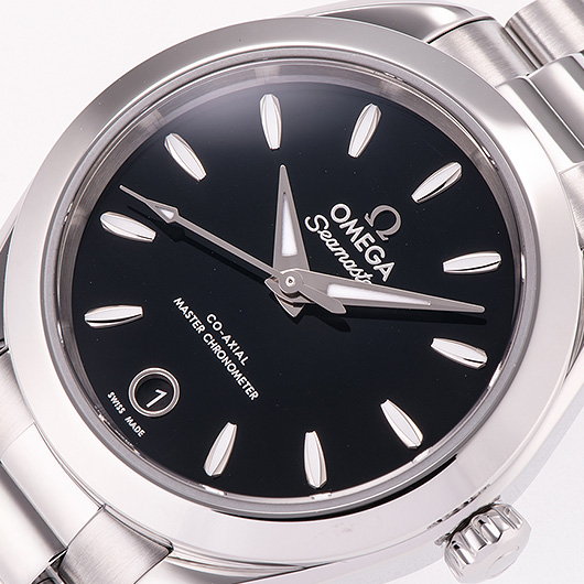 オメガ シーマスター アクアテラ 150m コーアクシャル マスタークロノメーター 220.10.30.20.01.001 ブラック 新品 サブカット 1枚目