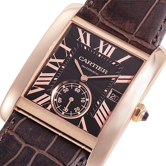 カルティエ タンクMC W5330002 ブラウン 中古 サブカット 1枚目