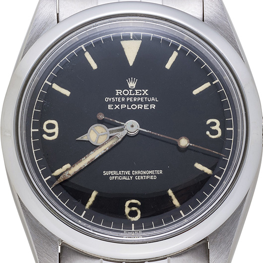 ロレックス エクスプローラー 1016 ブラック アンティーク サブカット 3枚目