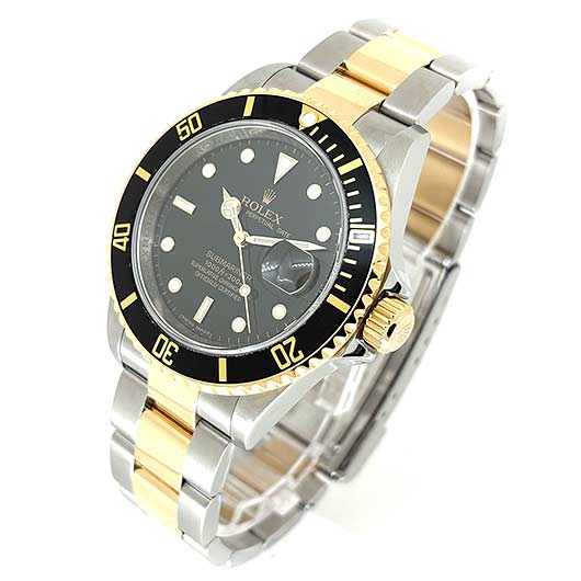 ロレックス サブマリーナ デイト 16613LN ブラック 中古 サブカット 1枚目
