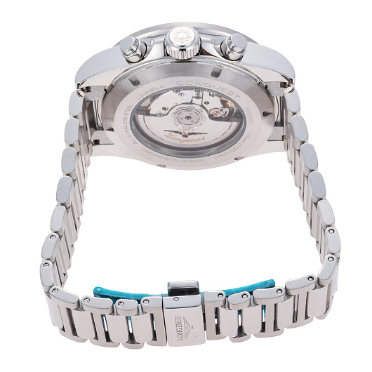 ロンジン コンクエスト クロノグラフ L3.835.4.92.6 ブルー 新品 サブカット 2枚目