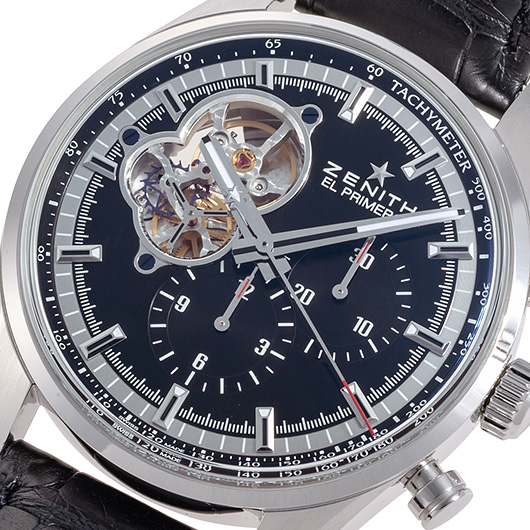 ゼニス クロノマスター1969 03.2040.4061/21.C496 ブラック 中古 サブカット 1枚目