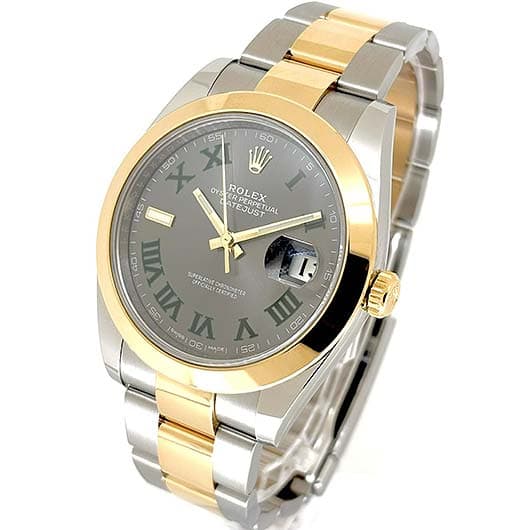 ロレックス デイトジャスト41 126303 スレート（グレー） 中古 サブカット 1枚目