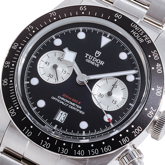 チューダー/チュードル ブラックベイ クロノ 79360N-0011 ブラック/ホワイト 新品 サブカット 1枚目