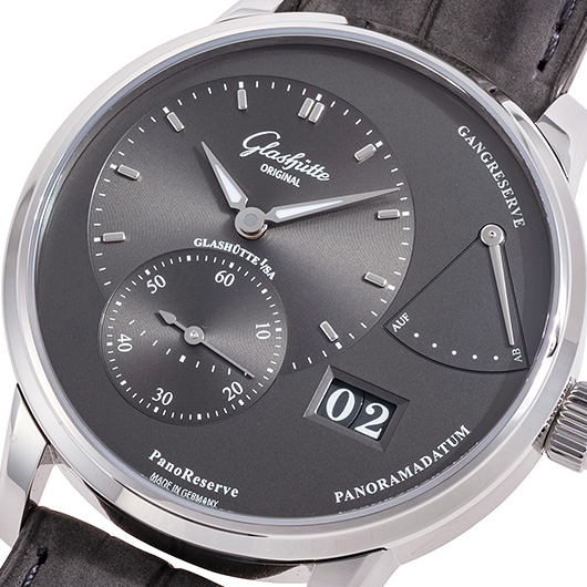 グラスヒュッテオリジナル パノリザーブ 1-65-01-23-12-62 グレー 未使用品 サブカット 1枚目