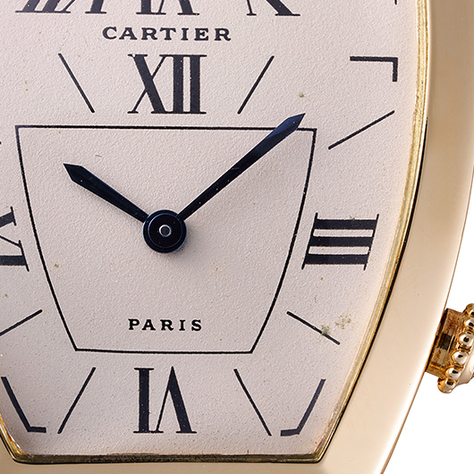 カルティエ トノー デュアルタイム W1502853 アイボリー 中古 サブカット 4枚目