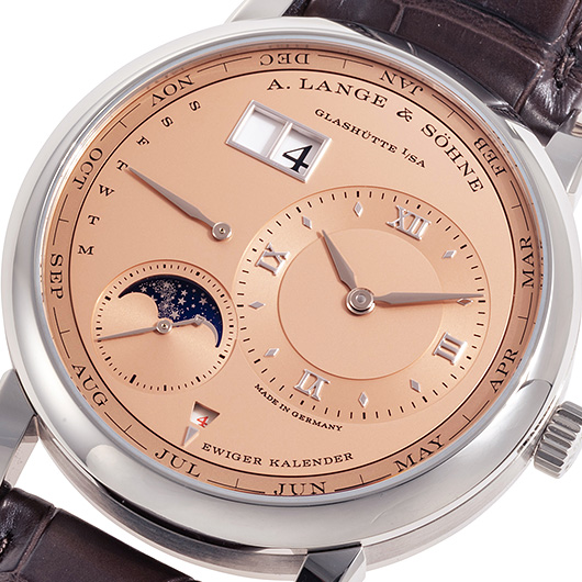 ランゲ＆ゾーネ ランゲ1 パーペチュアルカレンダー 345.056 ピンク 新品 サブカット 1枚目