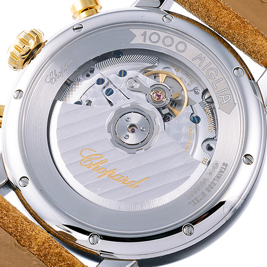 ショパール ミッレミリア クラシック クロノグラフ 168619-4001 ブルー 未使用品 サブカット 3枚目