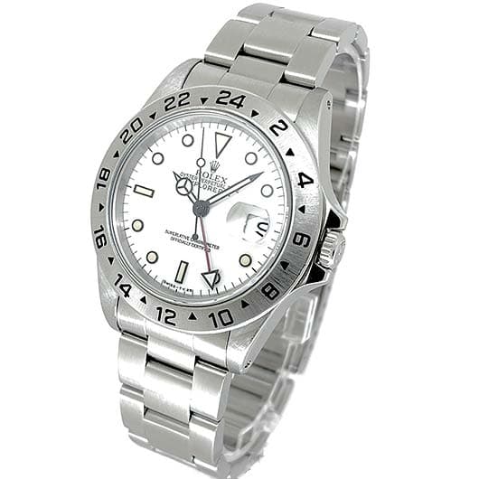 ロレックス エクスプローラーⅡ 16570 ホワイト 中古 サブカット 1枚目