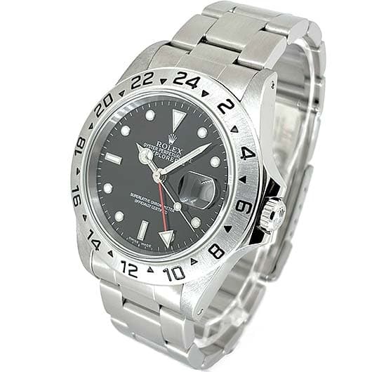 ロレックス エクスプローラーⅡ 16570 ブラック 中古 サブカット 1枚目