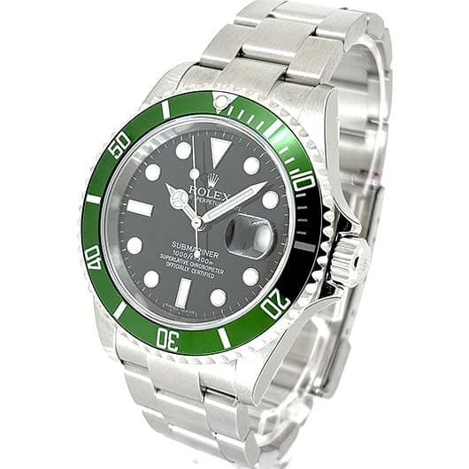 ロレックス サブマリーナ デイト 16610LV ブラック 新品 サブカット 1枚目