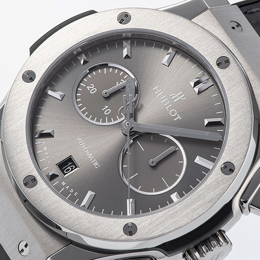 ウブロ クラシック フュージョン レーシング グレー クロノグラフ チタニウム 541.NX.7070.LR グレー 中古 サブカット 1枚目