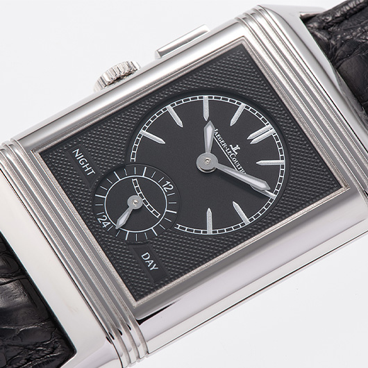 ジャガー・ルクルト グランドレベルソ ウルトラシン デュオ Q3788570 シルバー 中古 サブカット 3枚目