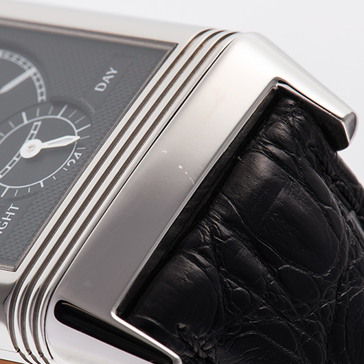 ジャガー・ルクルト グランドレベルソ ウルトラシン デュオ Q3788570 シルバー 中古 サブカット 4枚目