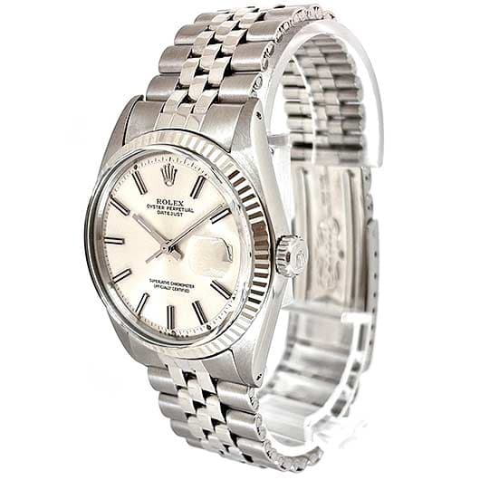 ロレックス デイトジャスト 1601/4 シルバー アンティーク サブカット 1枚目