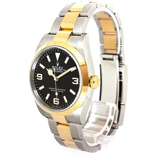 ロレックス エクスプローラーⅠ 124273 ブラック 中古 サブカット 1枚目