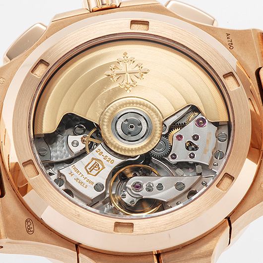 パテックフィリップ ノーチラス トラベルタイム クロノグラフ 5990/1R-001 ブルー 中古 サブカット 3枚目