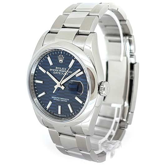 ロレックス デイトジャスト36 126200 ブルー 中古 サブカット 1枚目