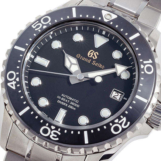 セイコー グランドセイコー スポーツ コレクション SBGH291 ブラック 中古 サブカット 1枚目