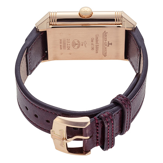 ジャガー・ルクルト レベルソ トリビュート デュオ ファリアーノ Q398256J バーガンディ 中古 サブカット 2枚目