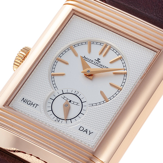 ジャガー・ルクルト レベルソ トリビュート デュオ ファリアーノ Q398256J バーガンディ 中古 サブカット 3枚目