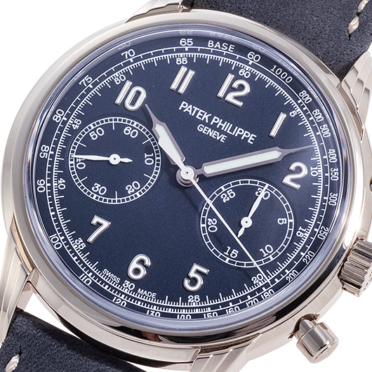 パテックフィリップ コンプリケーション クロノグラフ 5172G-001 ブルー 中古 サブカット 1枚目