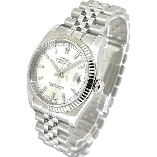 ロレックス デイトジャスト 116234 シルバー 中古 サブカット 1枚目
