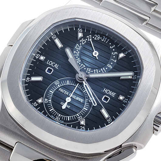 パテックフィリップ ノーチラス トラベルタイム クロノグラフ 5990/1A-011 ブルー 中古 サブカット 1枚目
