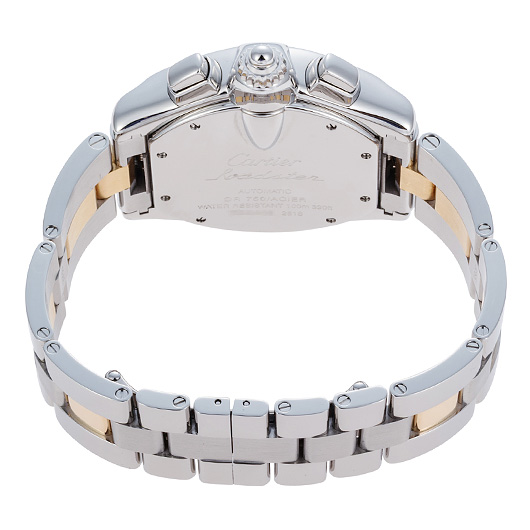 カルティエ ロードスタークロノ W62027Z1 シルバー 中古 サブカット 2枚目